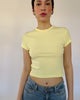 Basic Baby T-Shirt gelb