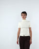 Basic T-Shirt mit Stehkragen
