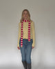 Gesteifter Schal in Bewegung