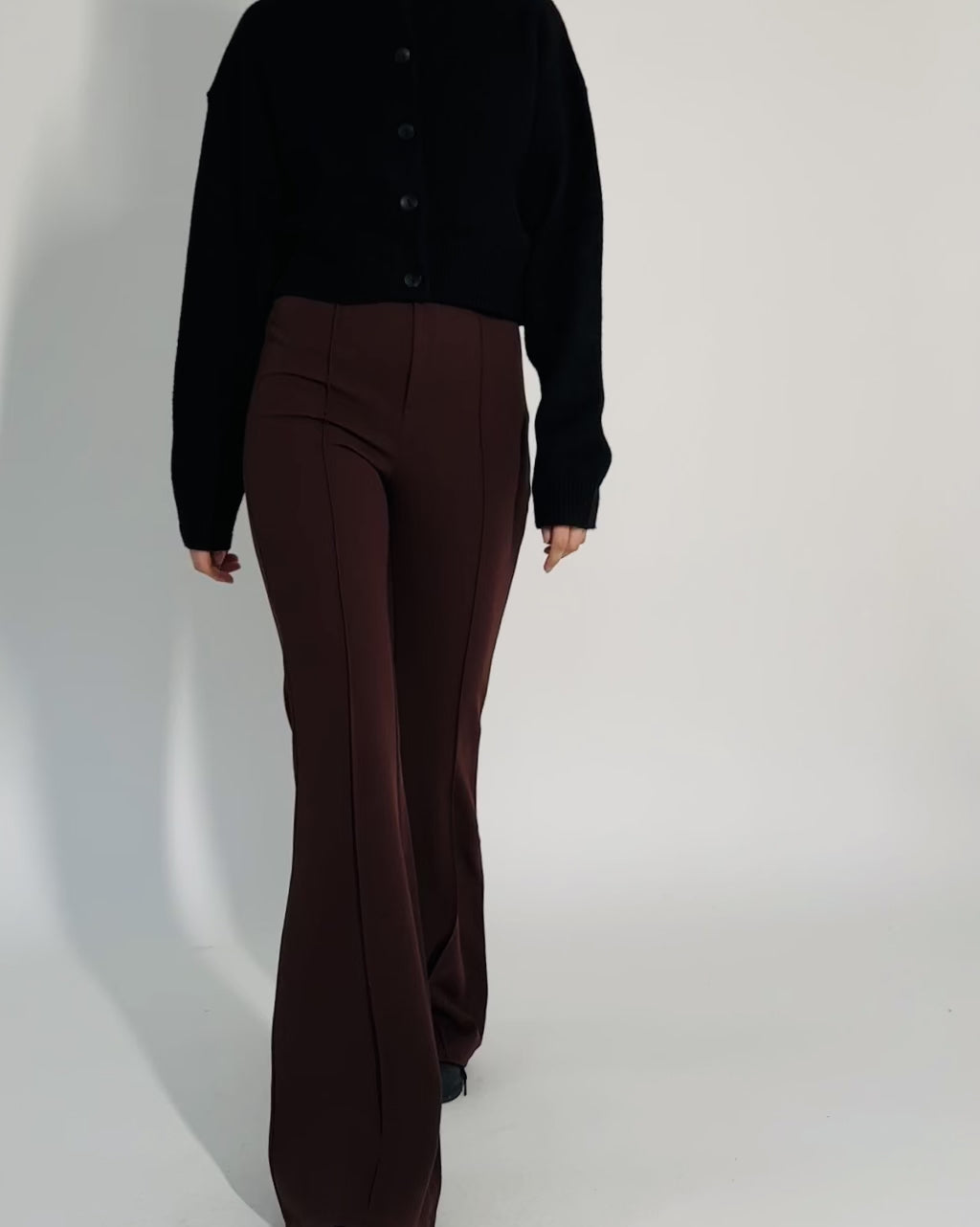 Elegante High-Waist Schlaghose