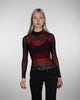 Body mit Nebel Print Im Laufen