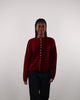 Strickjacke mit Stehkragen