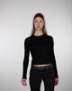 Langarmshirt mit Rundhalsausschnitt