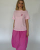 Shirt mit sommerlichem Print rosa