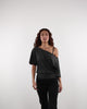 Offshoulder Shirt mit Streifen