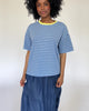 Gestreiftes Oversize Shirt