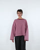 Lockeres Langarmshirt mit Streifen