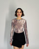 Body mit mehrfarbigem Print