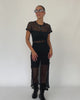 Langes Kleid aus Netz - Broke + Schön