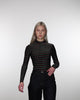 Body mit bunt glitzernden Streifen
