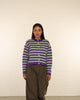 Strickjacke mit Streifen