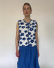 Teddy Weste mit Blumenprint
