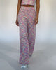 Bunte Hose mit Struktur