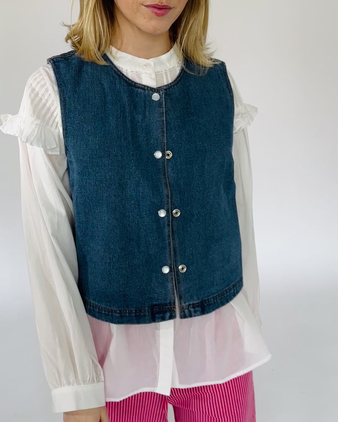 Jeans Weste