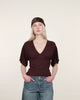 T-Shirt mit Rückendetail