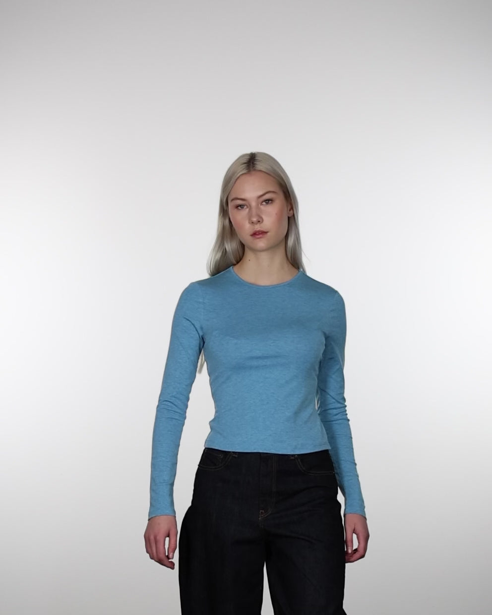Langarmshirt aus weichem Material