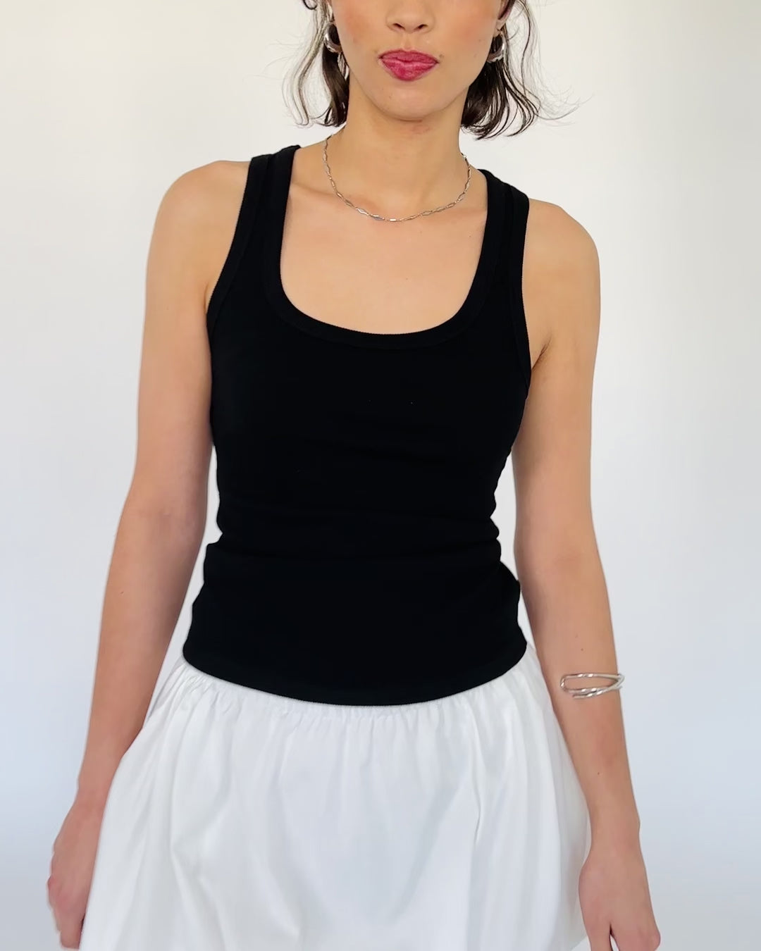 Basic Tanktop schwarz