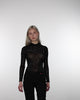 Body mit Wirbelmuster aus Strass
