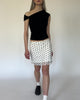 Mesh Rock mit Polkadotprint