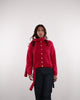 Strickjacke mit schmalen Streifen
