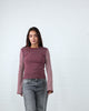 Gestreiftes Langarmshirt mit Farbmix