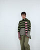 Pullover mit buntem Streifenmix