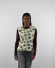 Teddy Weste mit Blumenprint
