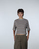 Crop T-Shirt mit Streifen
