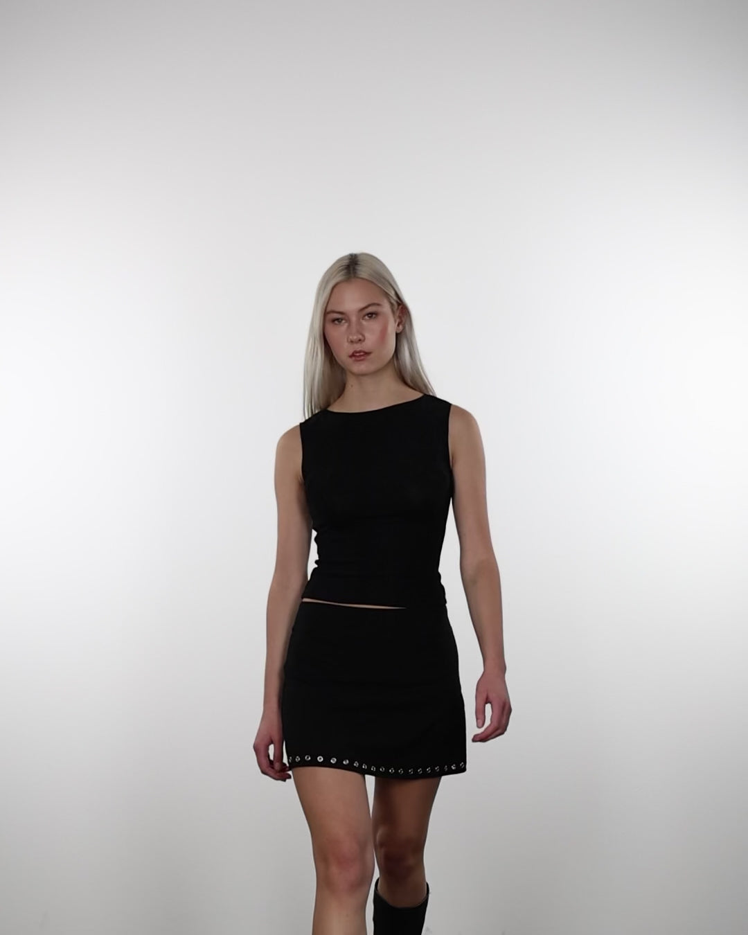 Top mit Glitzer