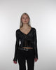 Langarmshirt mit Schlangenmuster