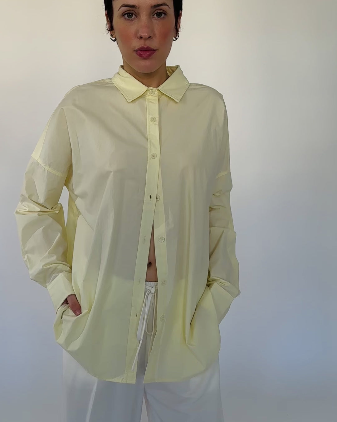 Basic Oversize Bluse