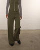 Stoffhose mit breitem Bund