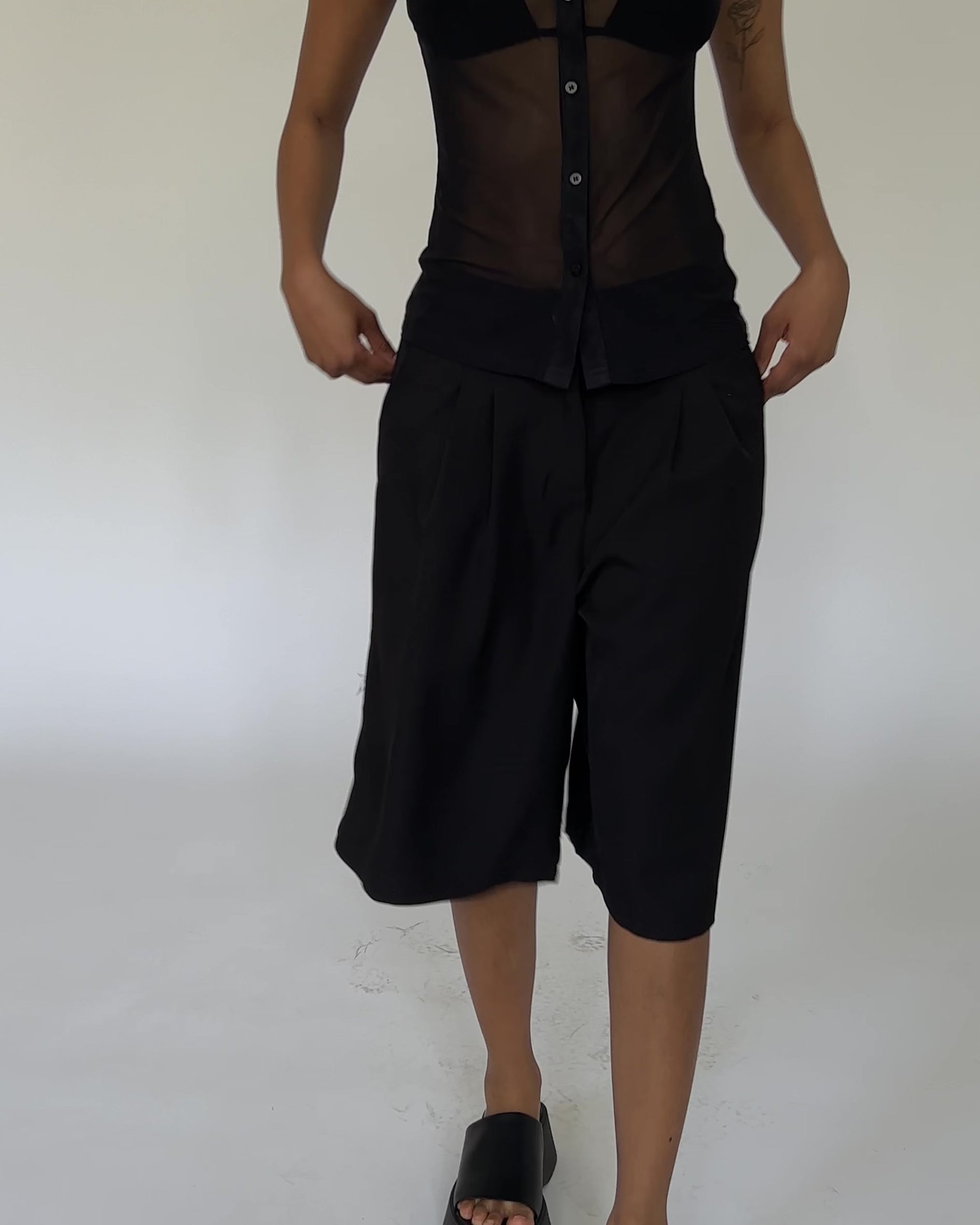 Klassische Shorts im Anzug Stil