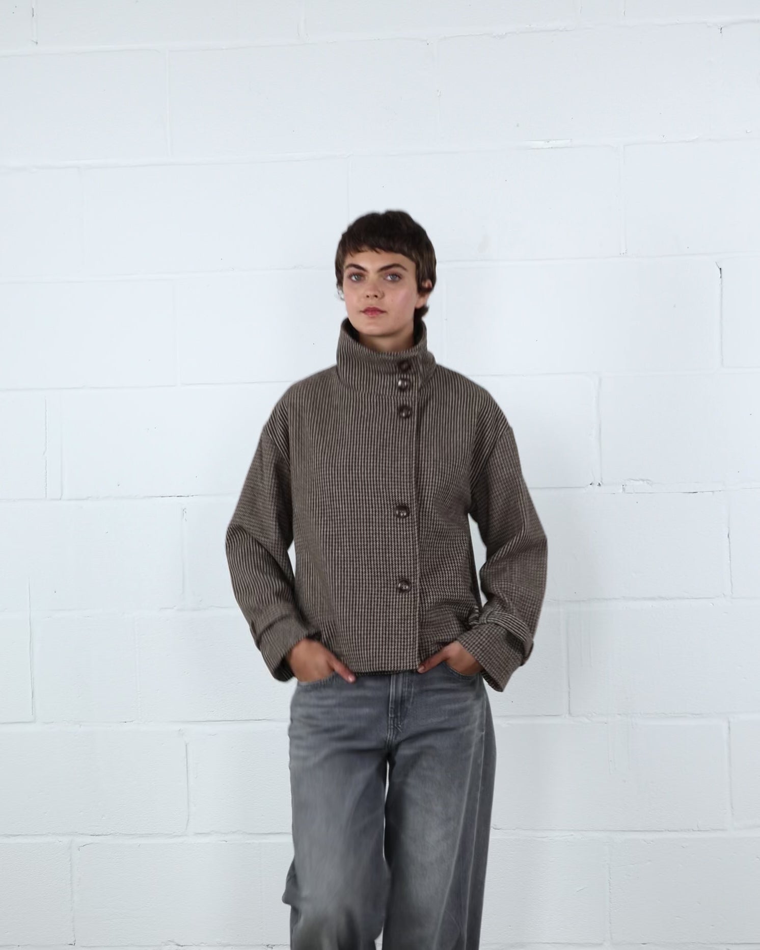 Kurzer Trenchcoat