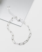 Rundliches Gliederarmband - Broke + Schön - Broke + Schön#farbe_silver-coloured